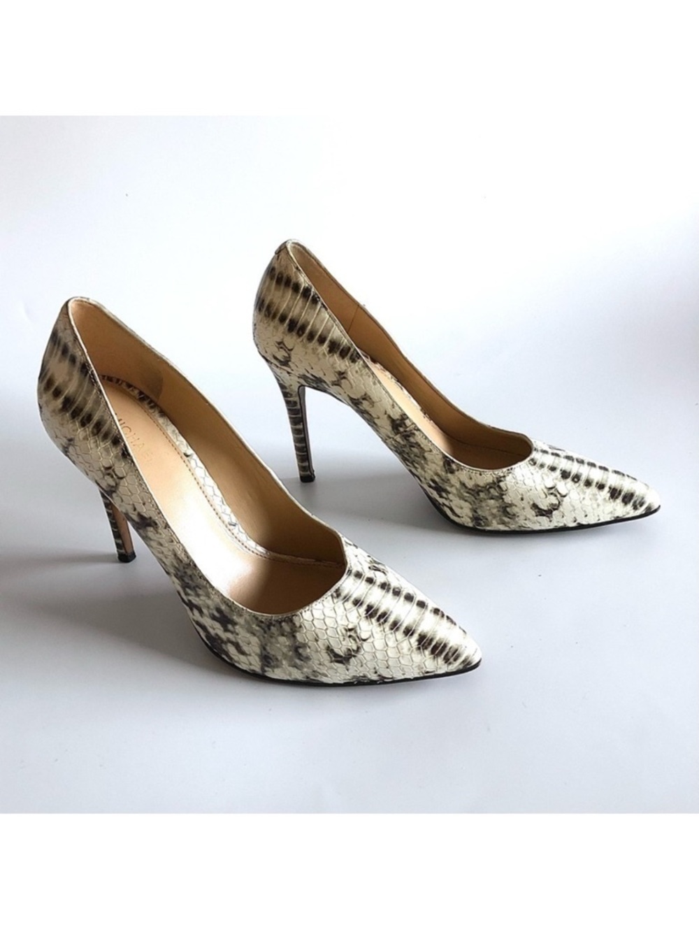 Michael Kors Alina Snakeprint Pumps